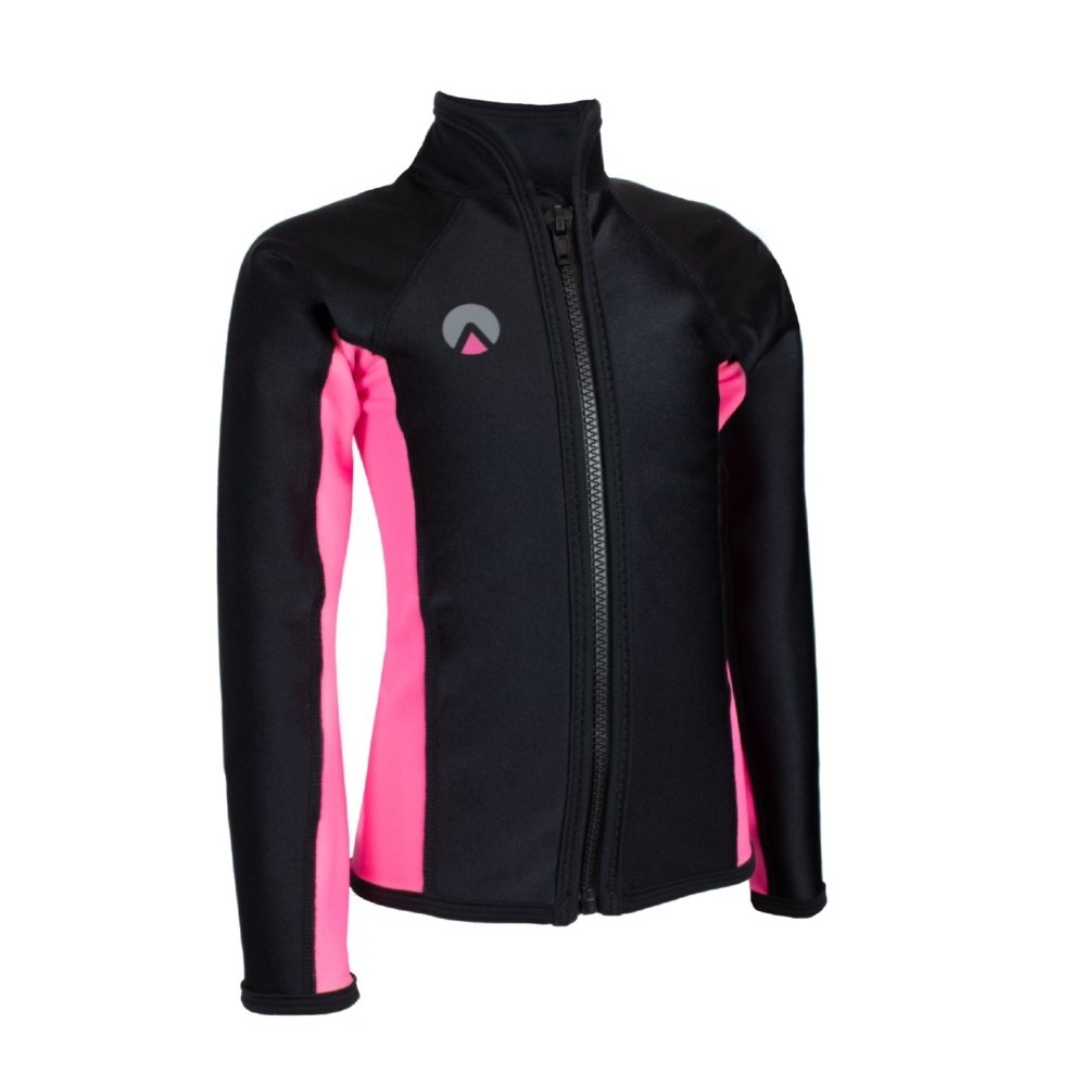 Sharkskin Chillproof Junior Long Sleeve Rash Top Black