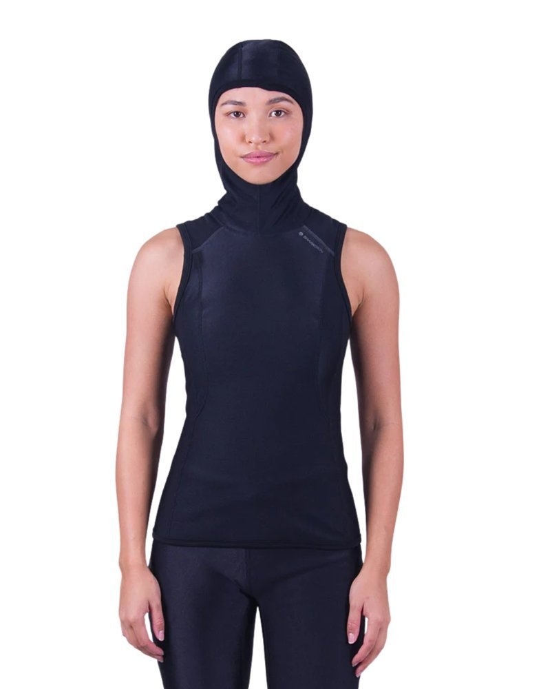 Sharkskin Chillproof Womens Thermal Hooded Vest