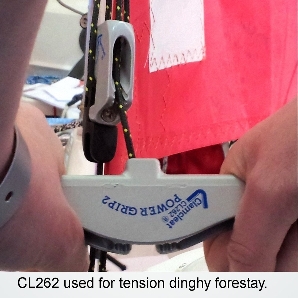 Clamcleat CL262 Power Grip 2 for Ropes 3-6mm