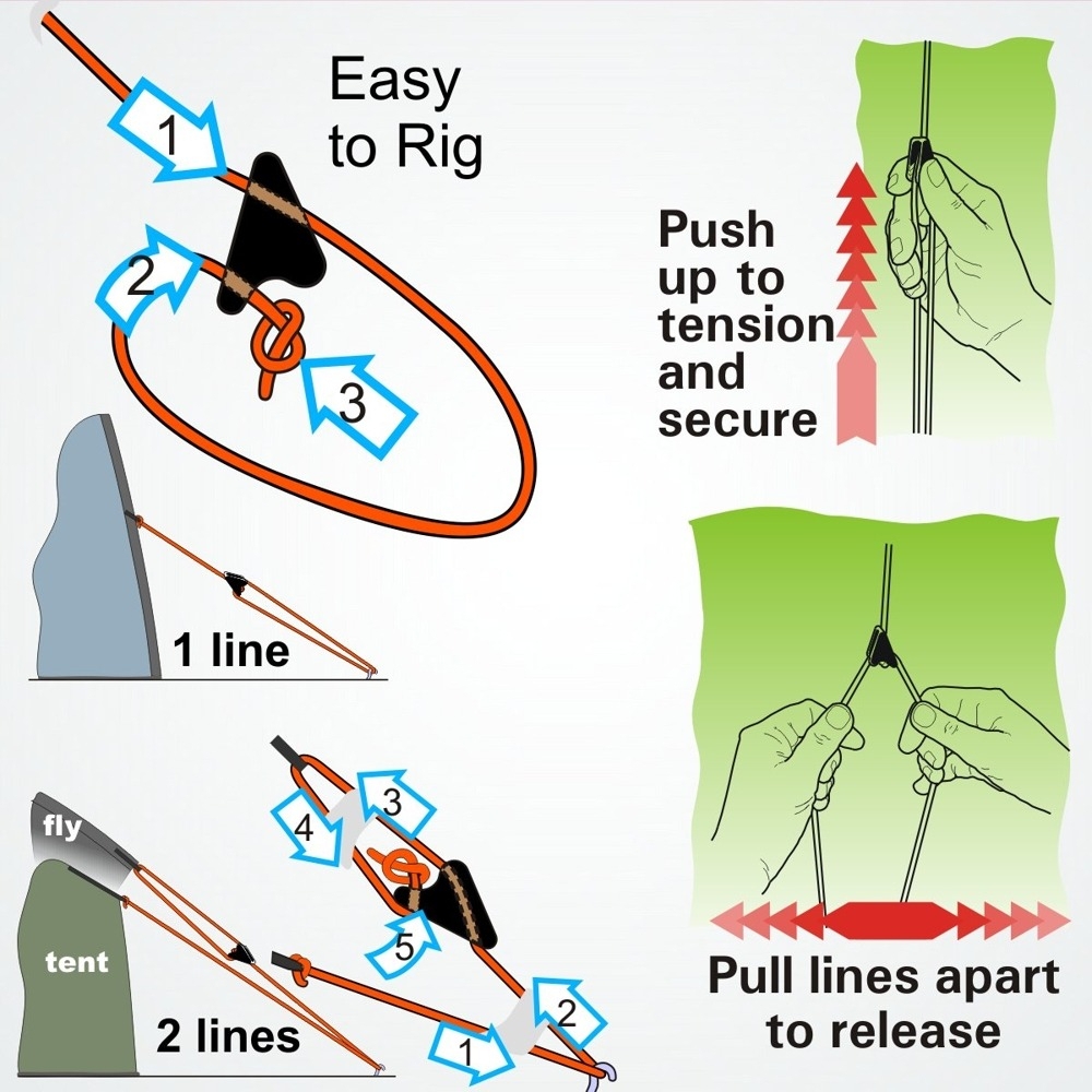Clamcleat CL276 Medium Line-Lok Cleat Black