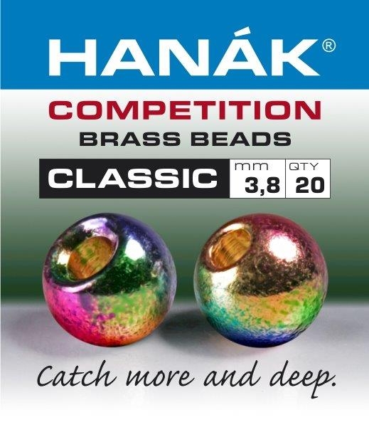 HANAK Competition CLASSIC METALLIC+ Brass Beads Rainbow