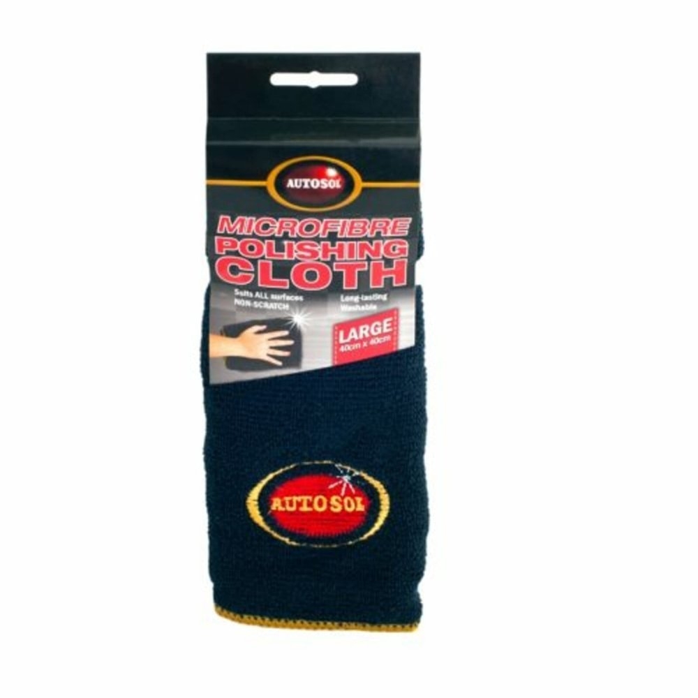 AUTOSOL Non-Scratch Microfibre Polishing Cloth Large 400 x 400mm