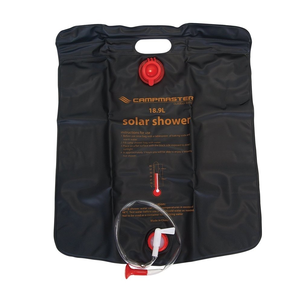 Campmaster Portable Camping Solar Shower 18.9L
