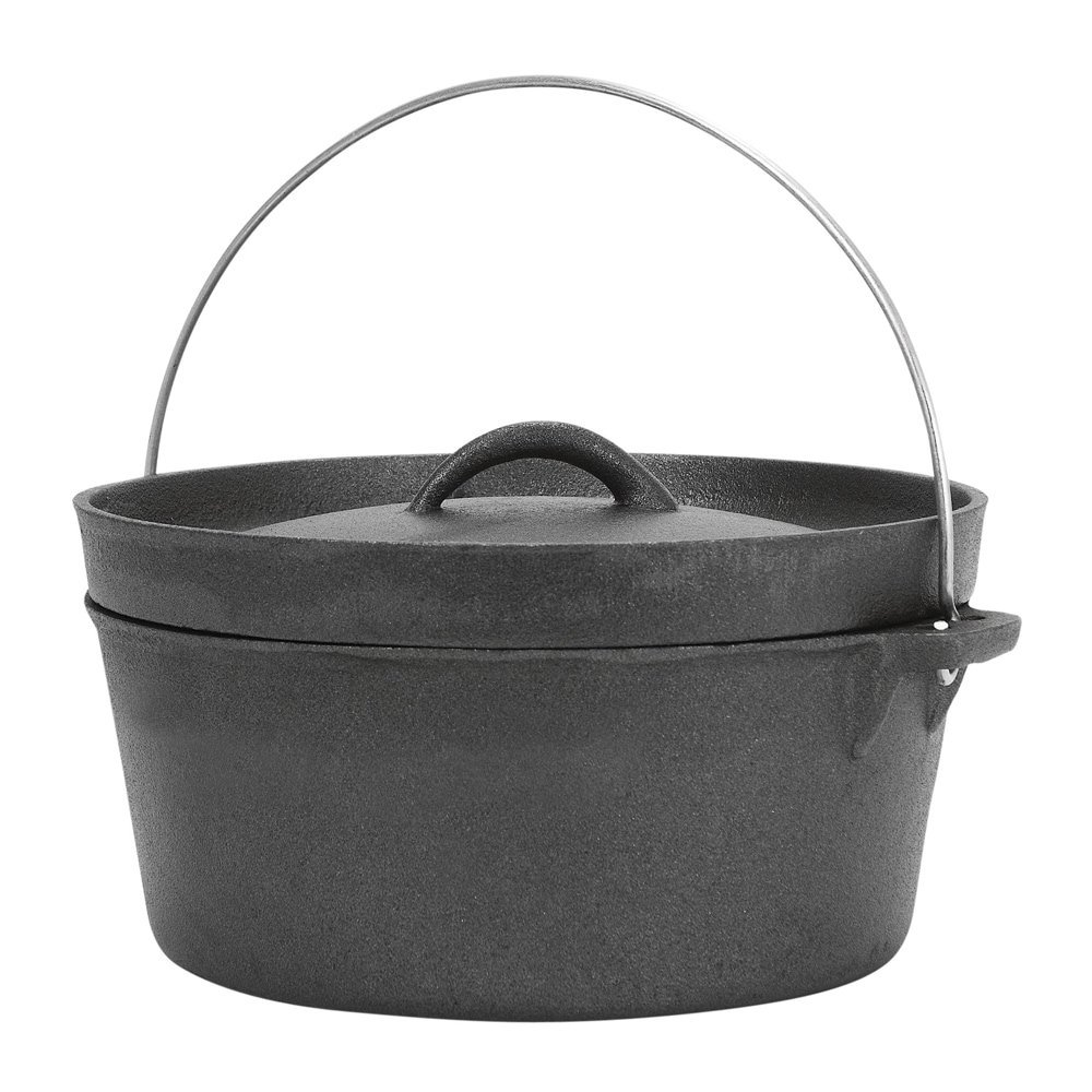 Campmaster Dutch Cast Iron Lip Type Camp Oven 3.5L