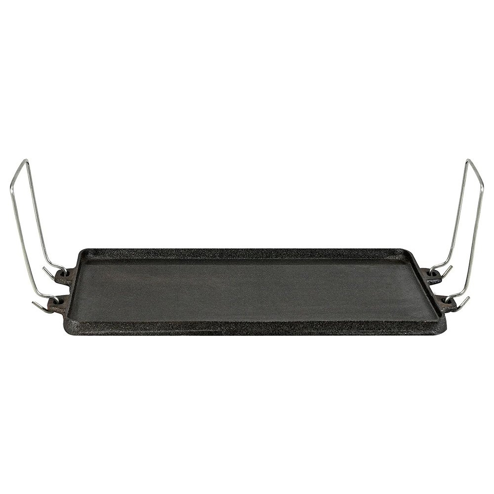 Campmaster 2 Burner Reversible Cast Iron Plate