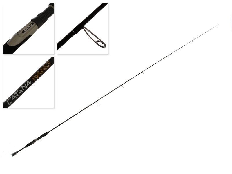 Shimano Catana Nano Freshwater Spinning Rod 7ft 3-5kg 4pc