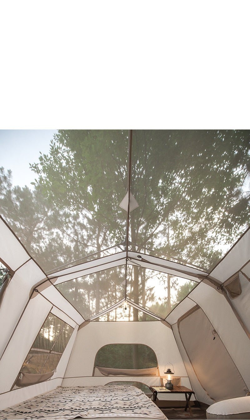 Naturehike Village 13.0 Instant Up 8P Tent - Used Once, Minor Rips in the fly.