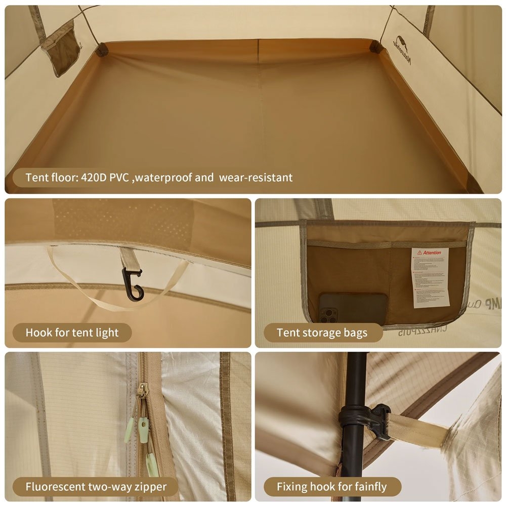 Naturehike Cloud Vessel Fast Tunnel 4P Tent