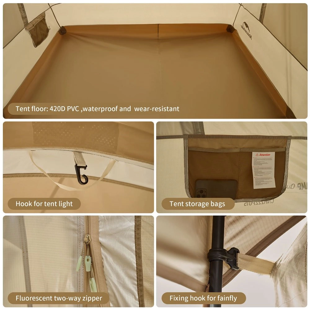 Naturehike Cloud Vessel Fast Tunnel 4P Tent - Returned unit - Small Rip ...