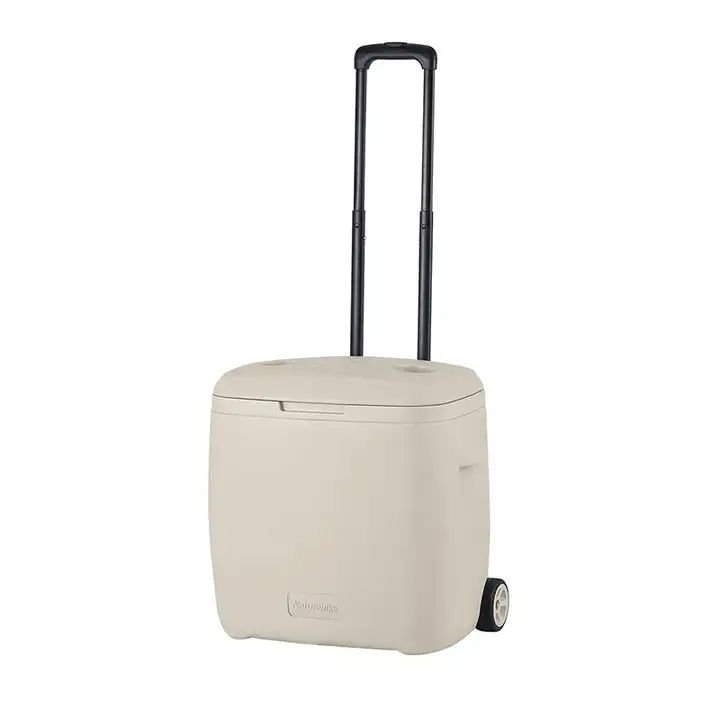 Naturehike 48H Antibacterial Chilly Bin Cooler with Wheels 28L Beige
