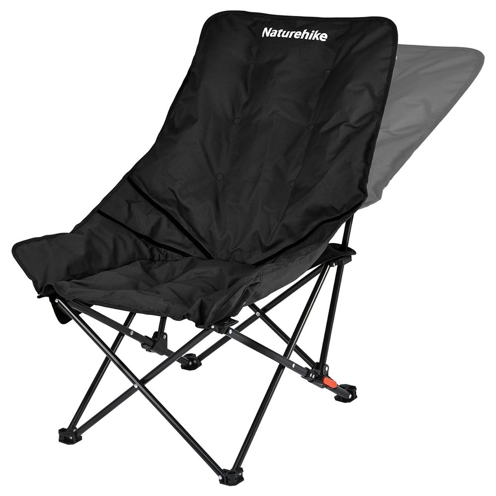 Naturehike Sea Star 001 Moon High Back Padded Camping Chair Black