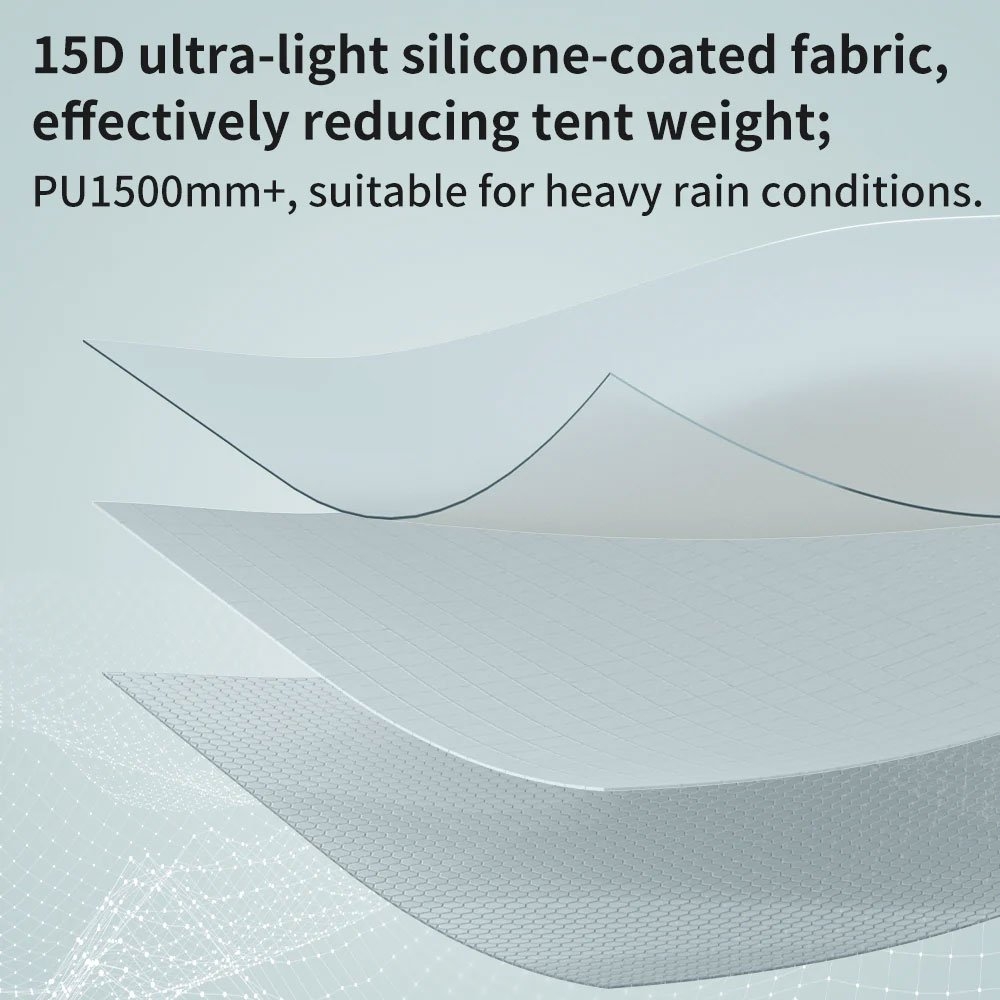 Naturehike Star River Ultralight Backpacking 2P Tent Sand