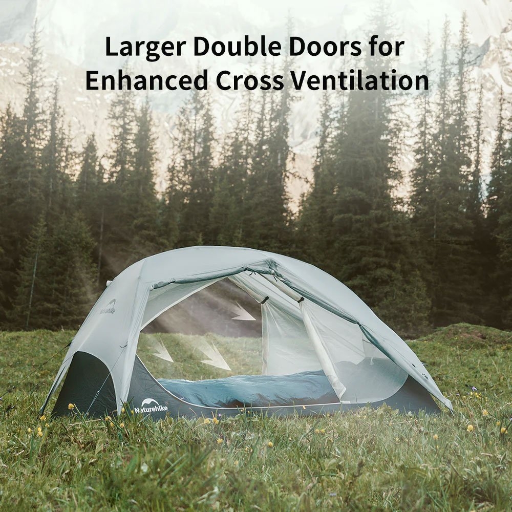 Naturehike Star River Ultralight Backpacking 2P Tent Ash