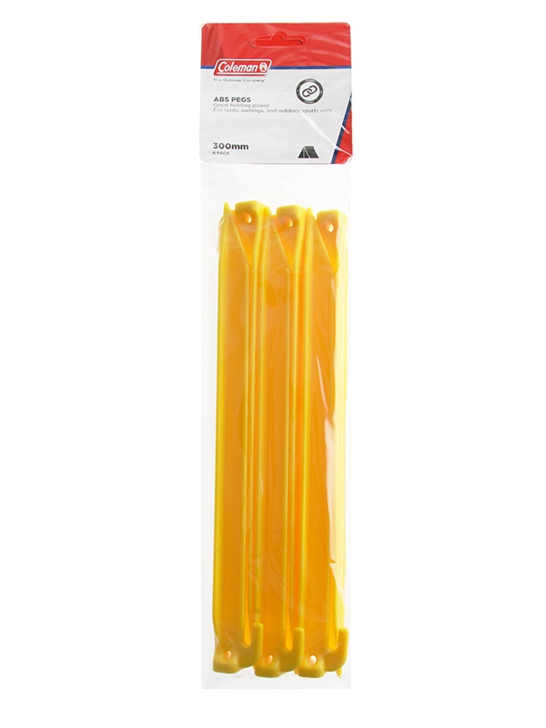 Coleman ABS Tent Pegs 300mm Qty 6