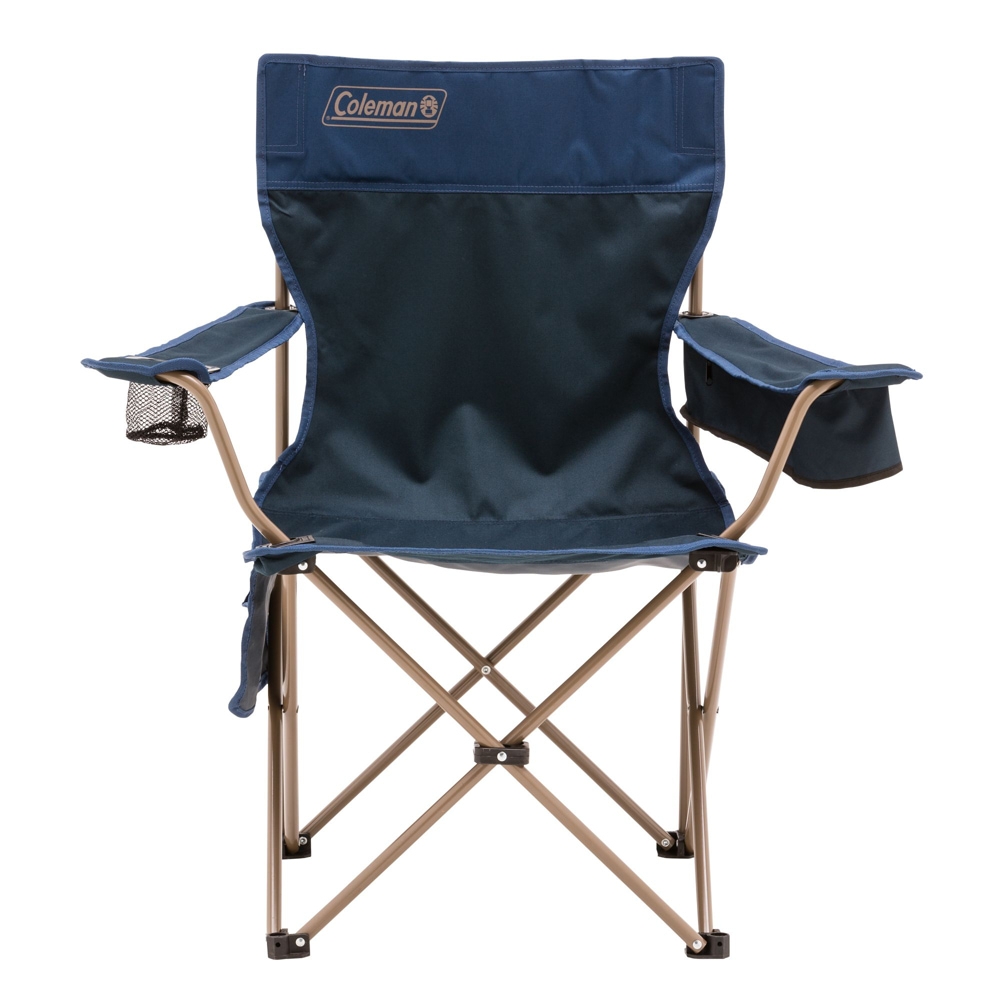 Coleman Quad Rambler Camping Chair Navy/Grey