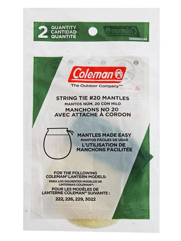 Coleman #20 String-Tie Mantle