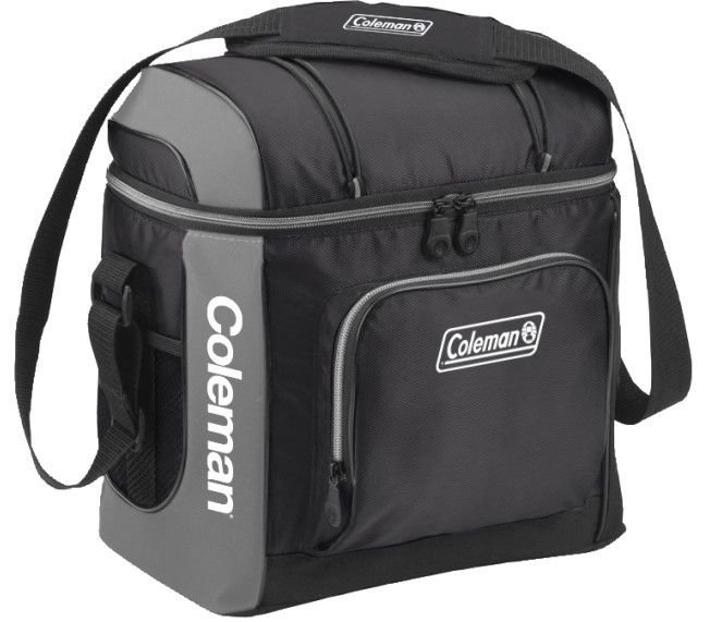 Coleman 30-Can Soft Cooler Grey