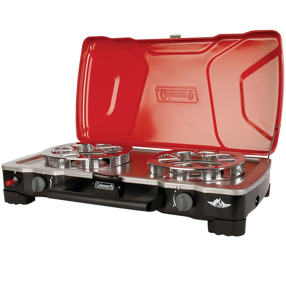Coleman Hyperflame 2-Burner FyreCadet Gas Cooker Camping Stove