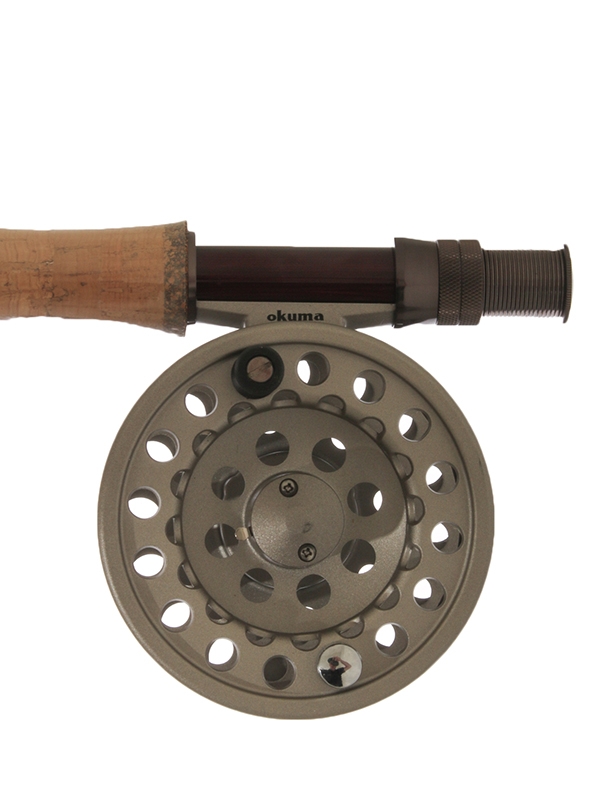 Okuma SLV 5/6 and Taimer XTCII No.6 Fly Fishing Combo with Fly Line and Backing with Tube