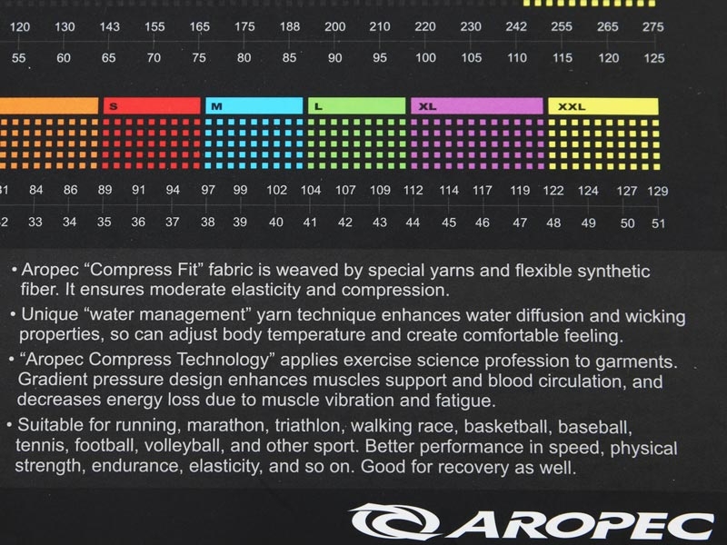 Aropec Mens Compression Shorts L