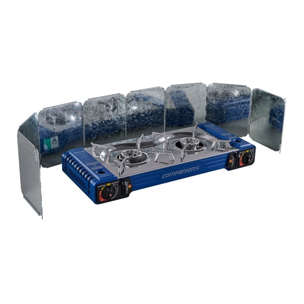 Companion Double Burner Stove Windshield