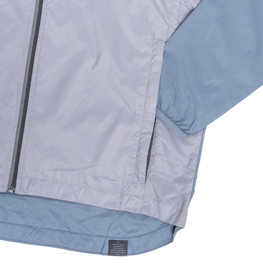 Desolve Compass Nylon Mens Windcheater Rain Jacket/Coat Mist/Steel S