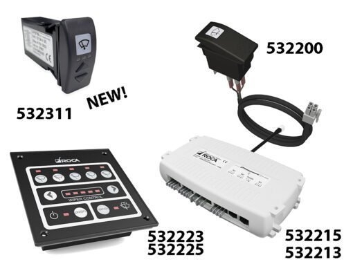 Roca Rocker Switch and Loom 1/2/3/5 Wipers