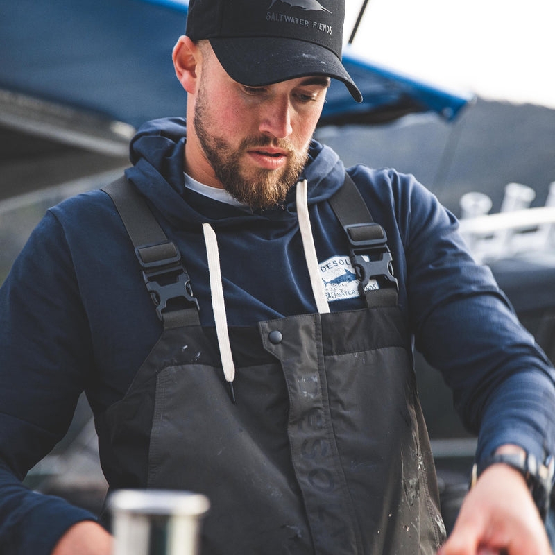 Desolve DSC Lightweight UPF50 Mens Hoodie Navy Small