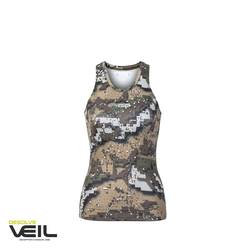 Hunters Element Core Womens Singlet Desolve Veil 16