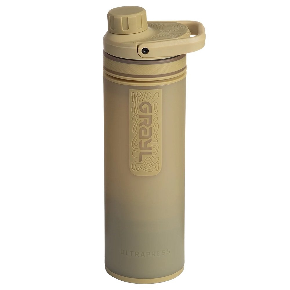 GRAYL UltraPress Water Purifier Bottle Covert Edition 500ml Desert Tan