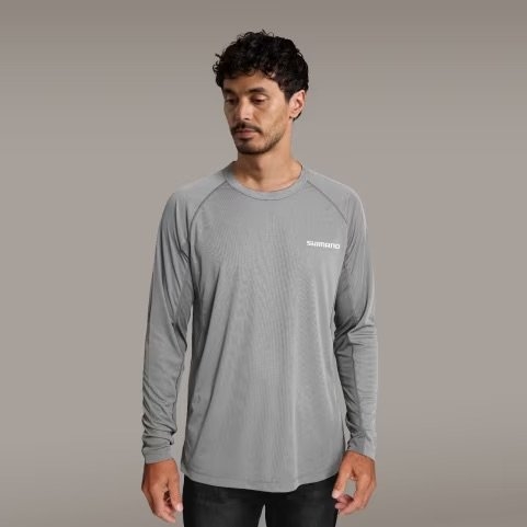 Shimano Gyotaku Tech Quick-Dry UPF50 Long Sleeve Shirt Snapper 