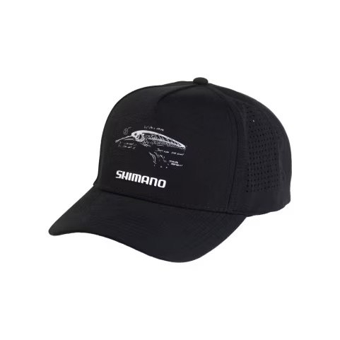 Shimano Ledge Runner Lure Trucker Cap Black