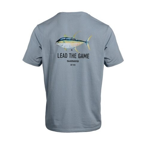 Shimano Lead The Game Mens T-Shirt Yellowfin