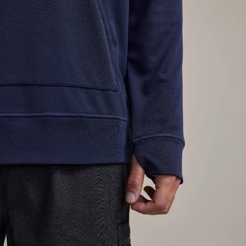 Shimano Gyotaku Lightweight UPF Hoodie Snapper Navy