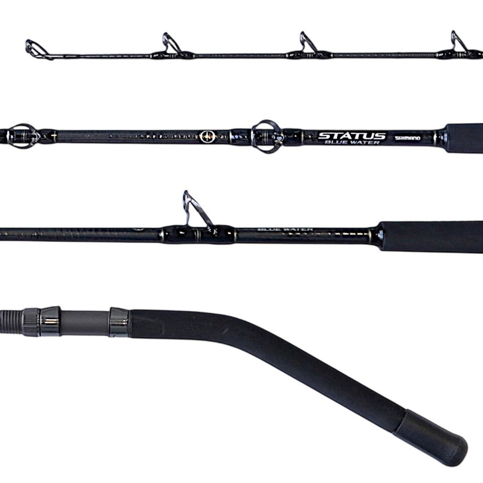 Shimano 26 Status Bluewater Bent Butt Electric Deep Drop Rod 6ft 30-50lb 2pc