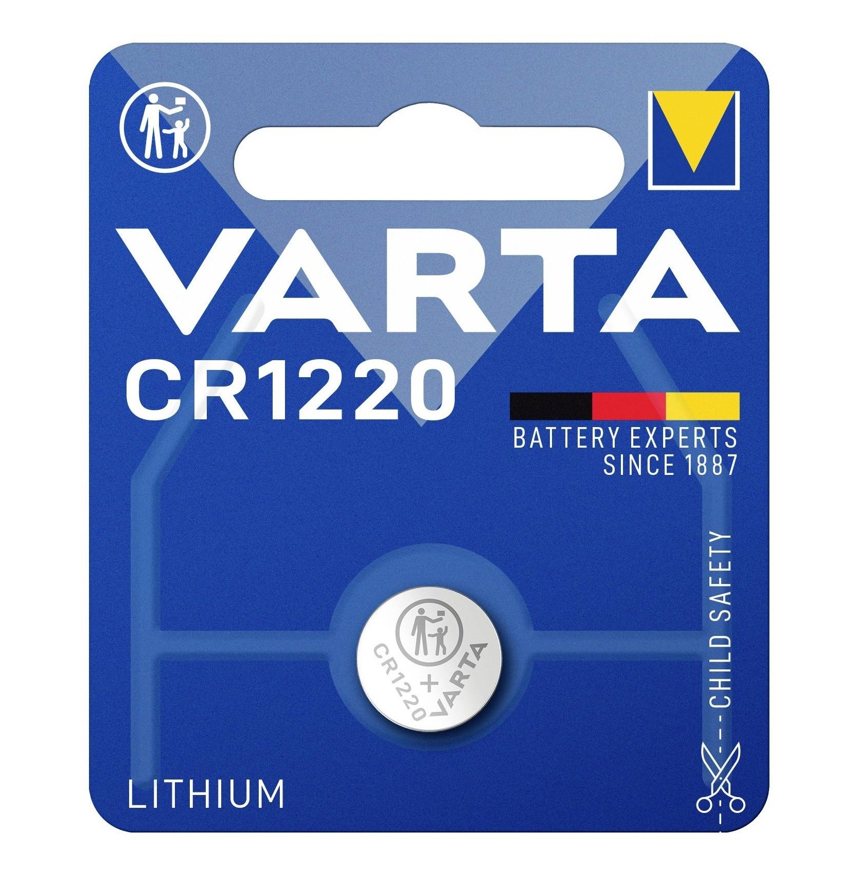 VARTA Lithium Coin CR1220 Lithium Battery