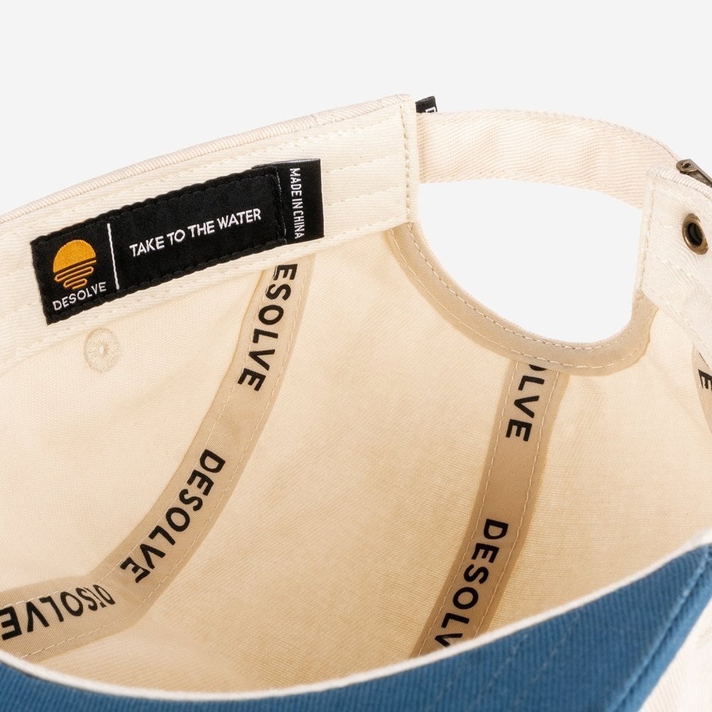 Desolve Crawly Camp Hat Cream/Blue