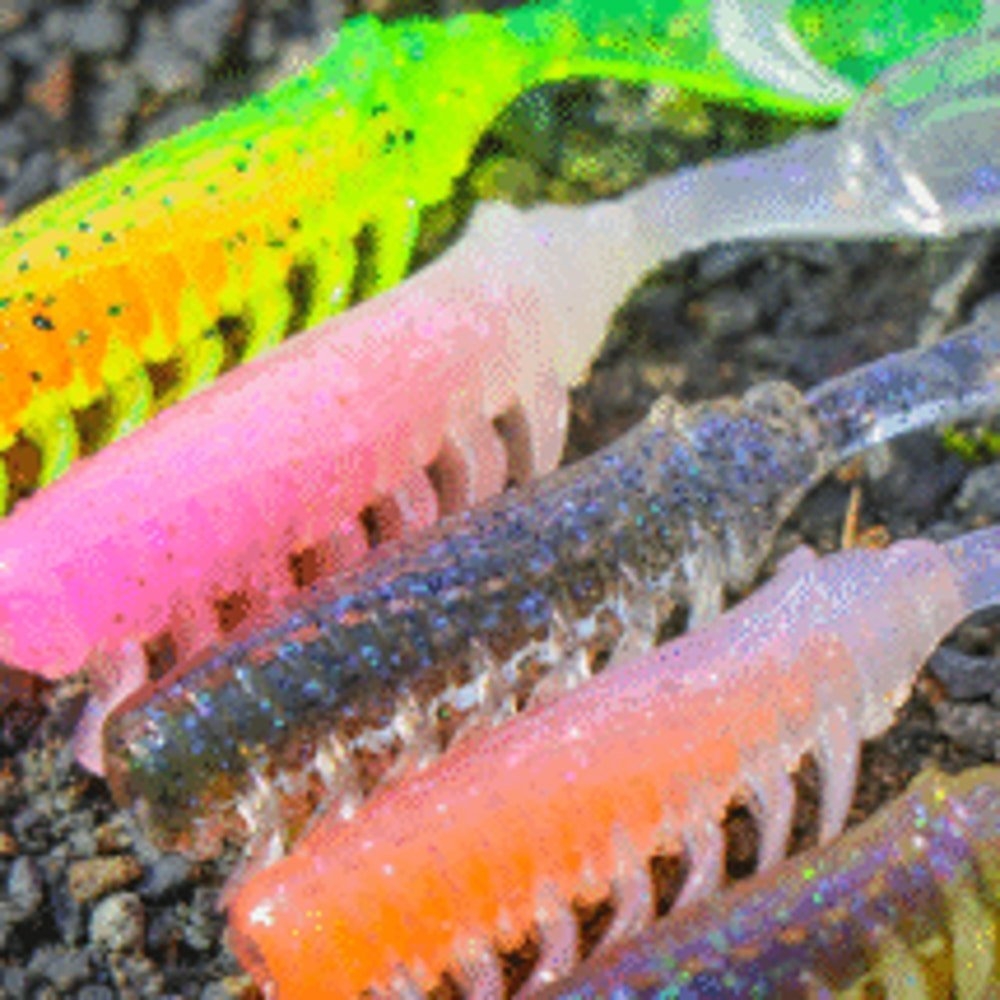 Rapala CrushCity Creeper Soft Bait 8.25cm Qty 6 Purple Haze