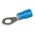 Hella Marine Eye Crimp Terminal - Blue 6.3mm Qty 20