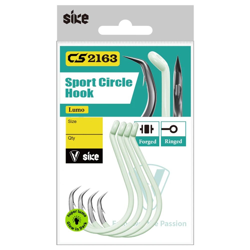 Sike CS2163 Super Lumo Sport Circle Hooks Bulk Pack