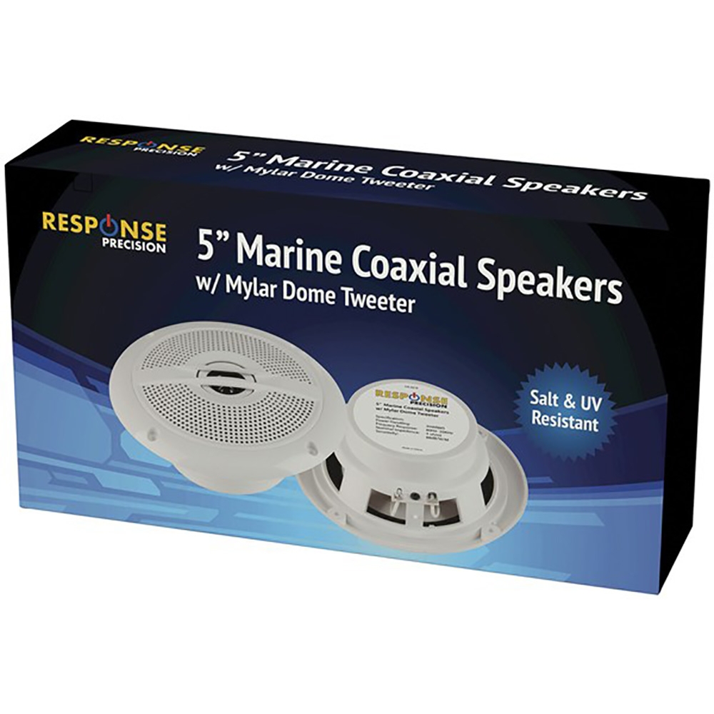 Marine Coaxial 2-Way Speakers 5in Pair