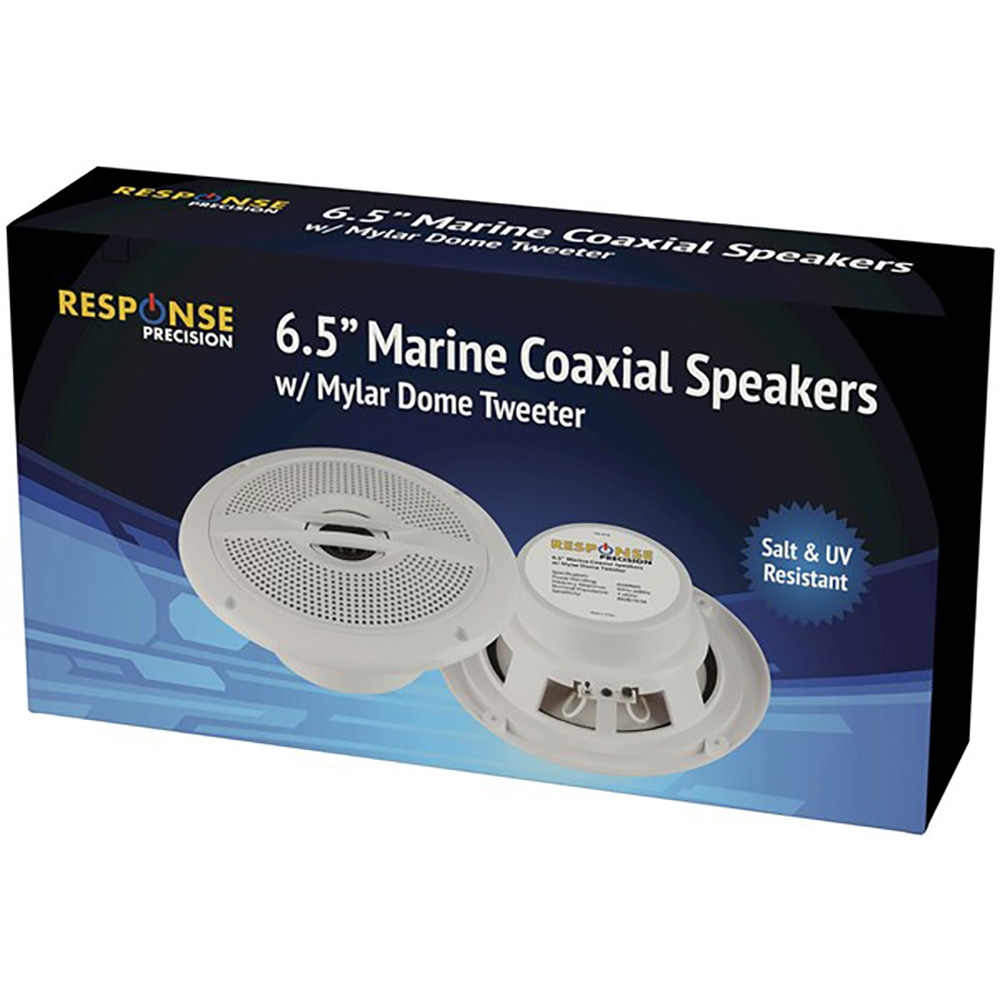 Marine Coaxial 2-Way Speakers 6.5in Pair