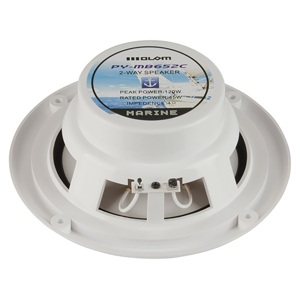 Marine Coaxial 2-Way Speakers 6.5in Pair