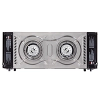 Gasmate Travelmate II Deluxe Twin Stove with Hotplate Thumbnail Gasmate Travelmate II Deluxe Twin Stove with Hotplate