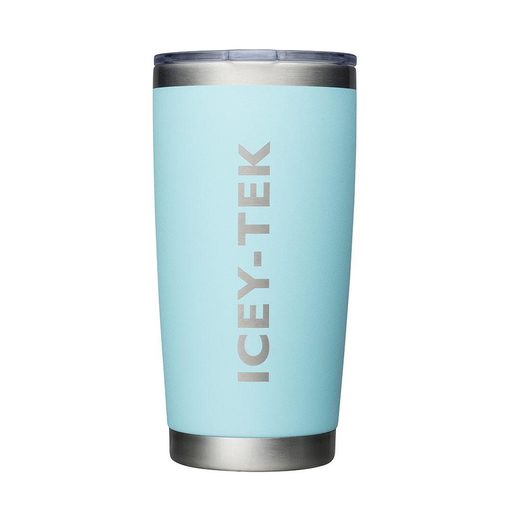 Icey-Tek Coffee Insulated Travel Mug 590ml Baby Blue