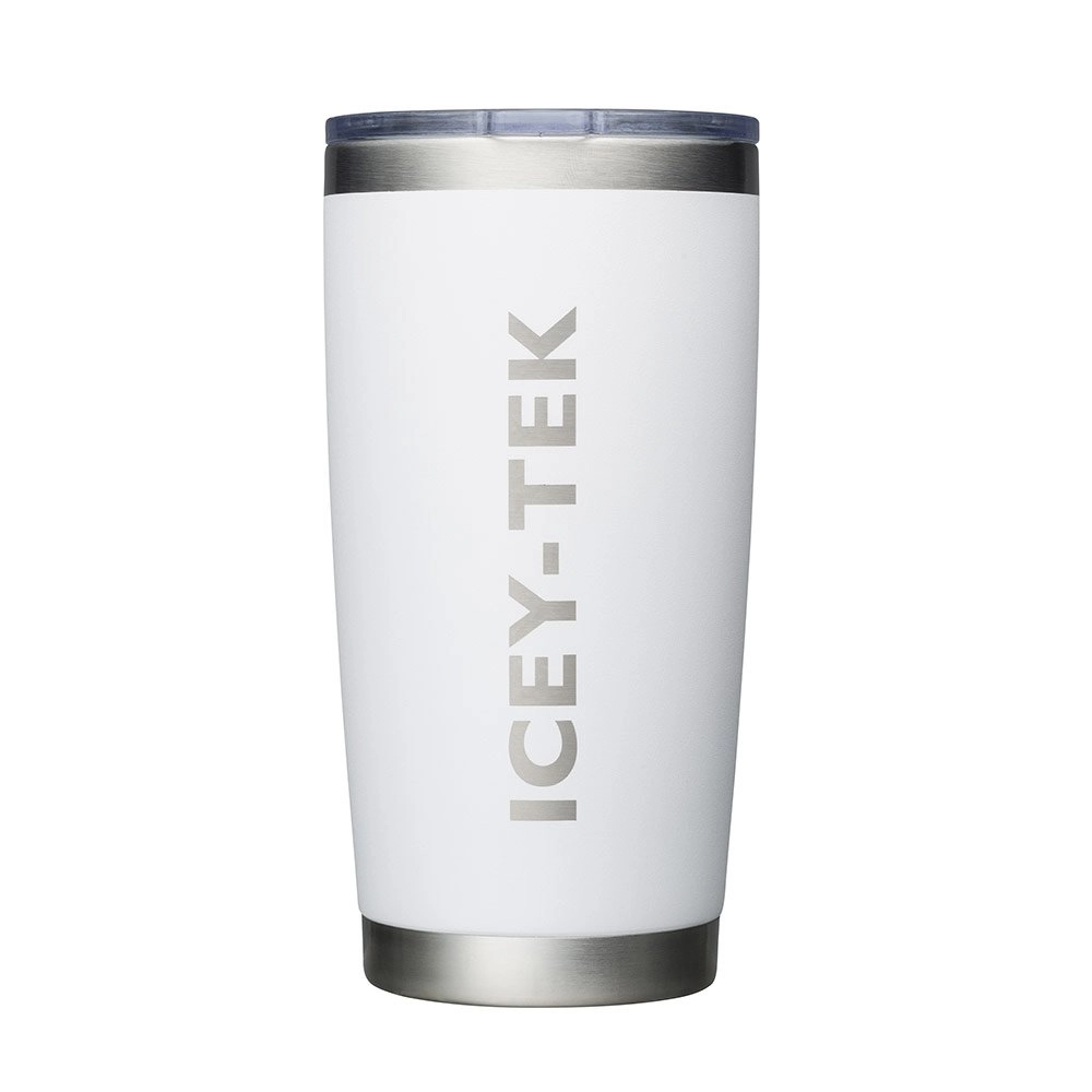 Icey-Tek Coffee Insulated Travel Mug 590ml White Icey-Tek Coffee Insulated Travel Mug 590ml White