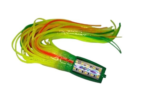 Glowbite Cyborg Strobe Game Lure 370mm Glowbite Green