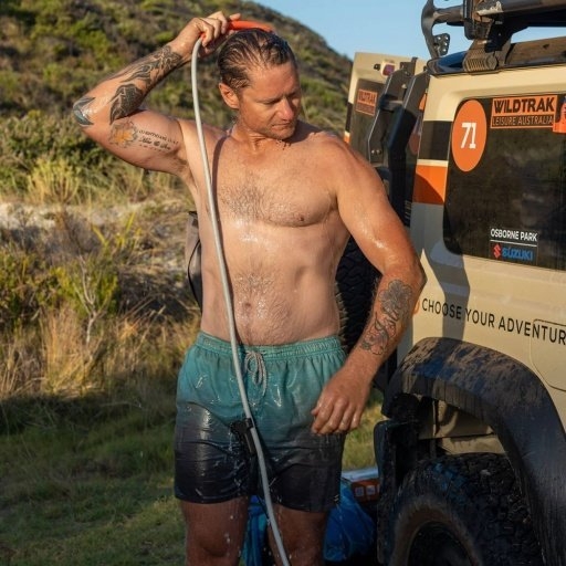 Wildtrak Rechargeable Camp Shower 12V