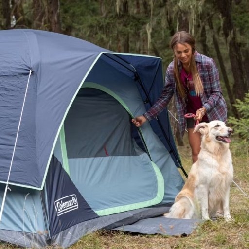 Coleman Skydome 4 Person Camping Tent