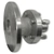 Trojan 225mm Cast Iron Disc Hub Kit 5 x 4-1/4in x 7/16in